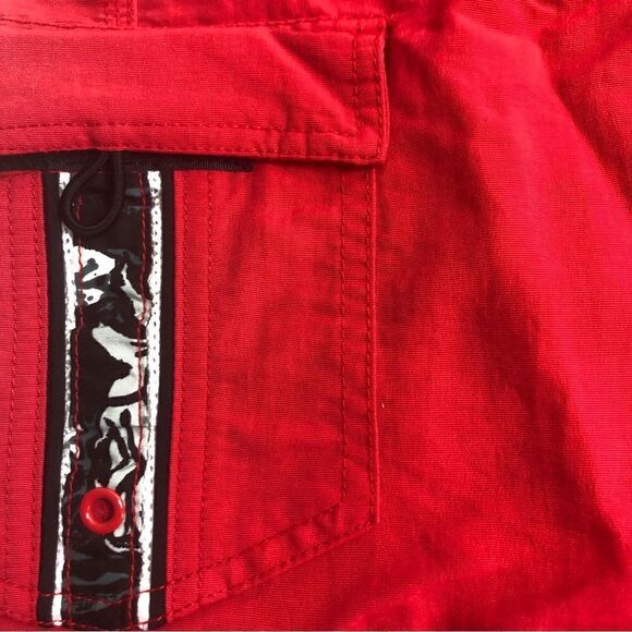 Hobie Red Swim Trunks - Picture 3 of 7